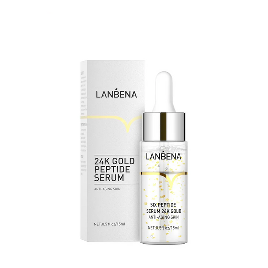 LANBENA 24K Gold Facial Serum Anti Aging Moisturizing Skin Care Facial Serum - OZAXU