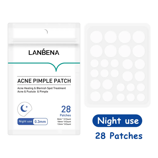 LANBENA Acne pimple absorption mask 28pcs for night use - OZAXU